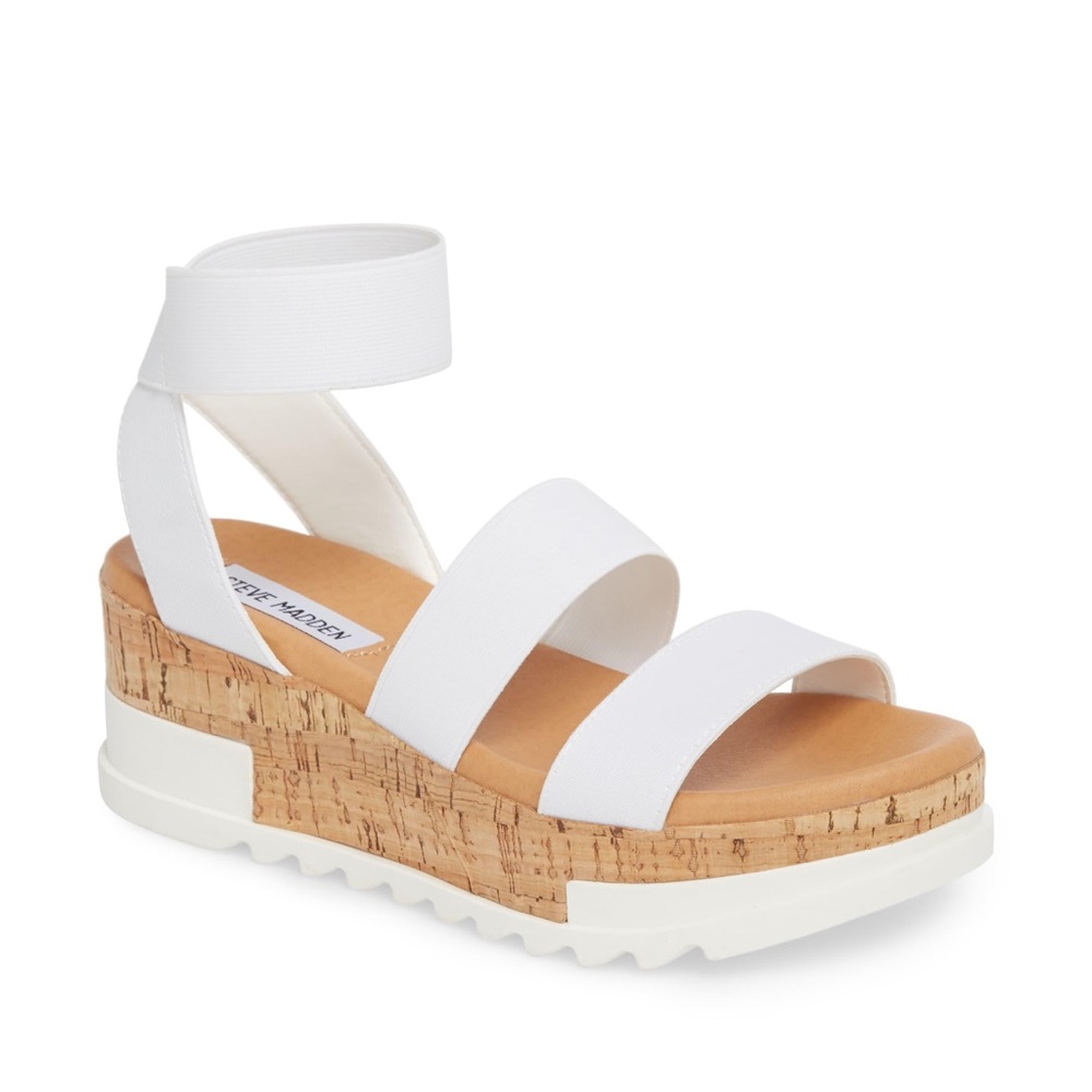 Steve Madden Bandi Platform Wedge Sandals